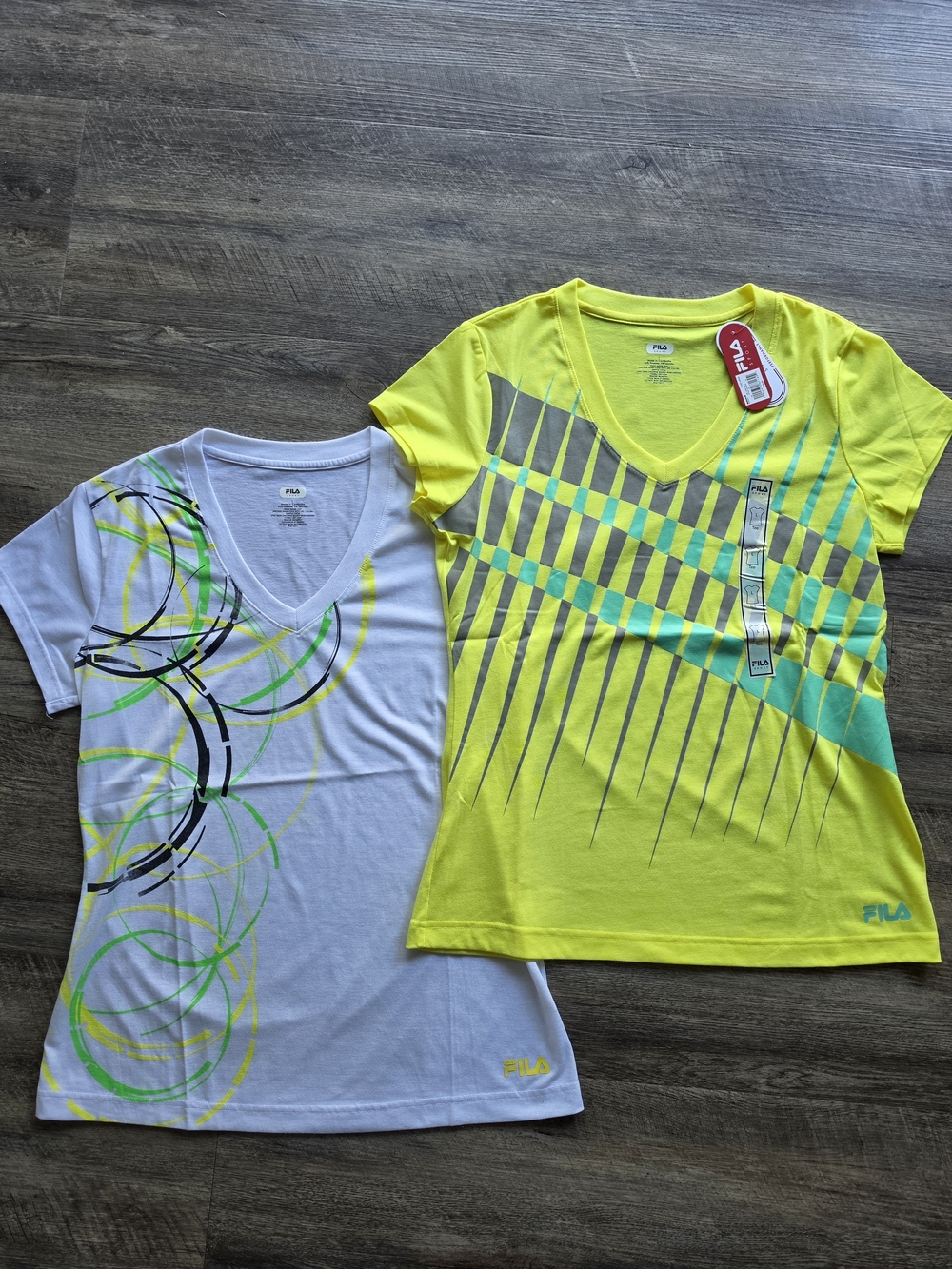 New FILA Workout Shirts